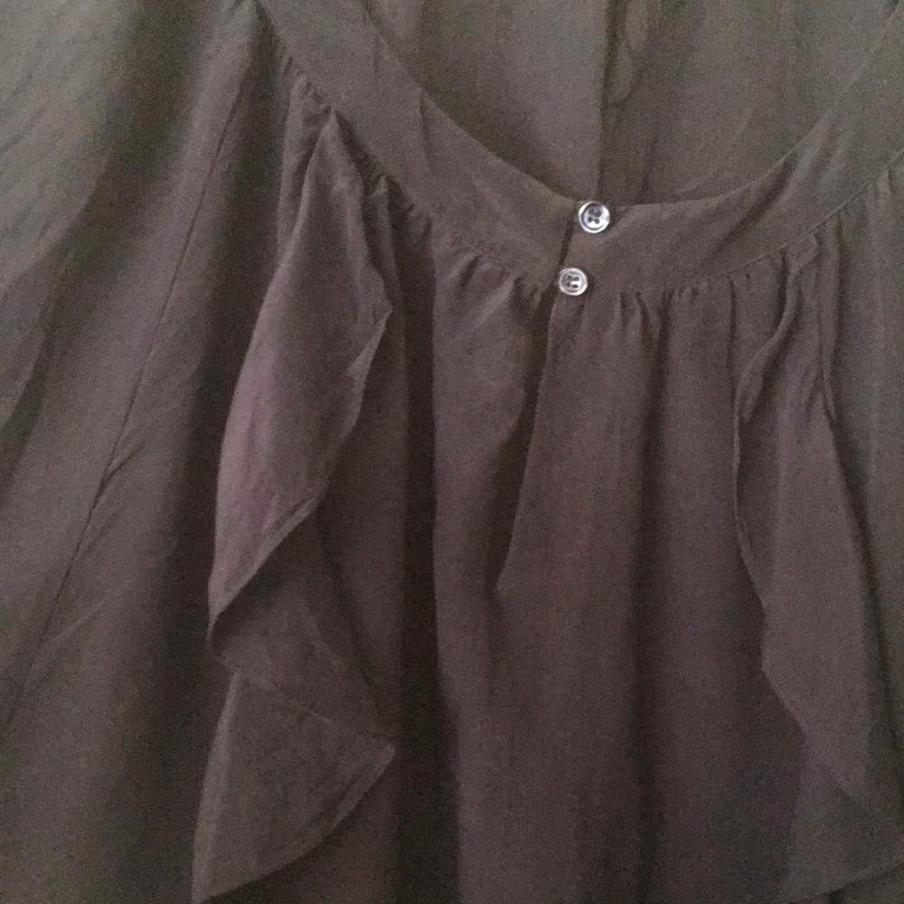 Navy tunic top
